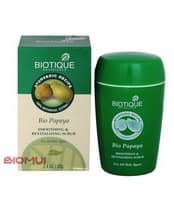 Восстанавливающий скраб для лица с папайей "Biotique"