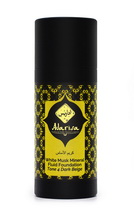 Минеральный тональный крем-флюид с белым мускусом "Adarisa" (Тон 4 "Темно-бежевый")